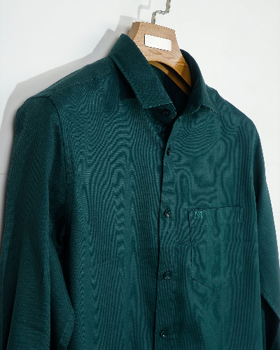 Fancy Cotton Solid Shirt